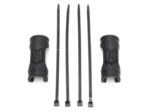 ICON:-4 TO-10 Shock Reservoir Hose Shield Kit