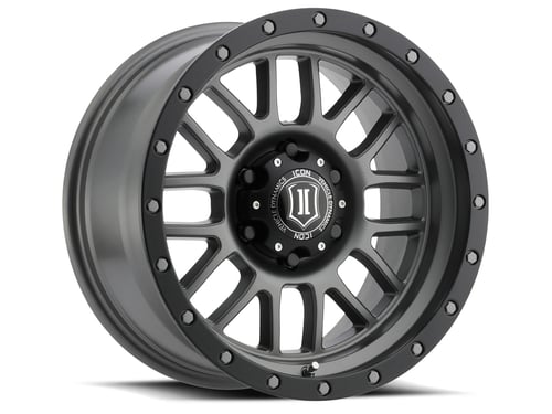 Icon Alloys: cerchio ALPHA 17×8.5 6×135 87.10 ET6 Titanium