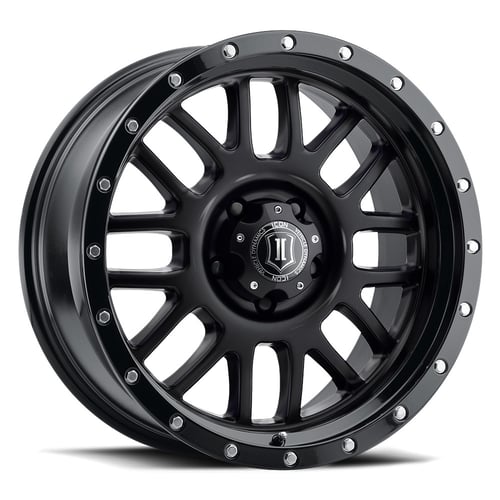 Icon Alloys: cerchio ALPHA 20×9 6×5.5 95.10 ET16 Nero