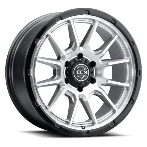 Icon Alloys: cerchio CAJON 20×9 8×6.5 121.40 ET12 Argento