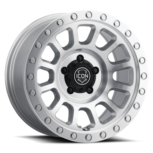 Icon Alloys: cerchio HULSE 18×9 8×6.5 121.40 ET12 Argento
