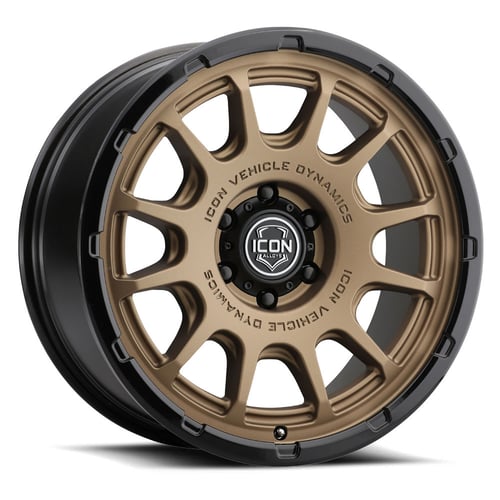Icon Alloys: cerchio RANCHO 20×9 5×5 71.50 ET-12 Bronzo