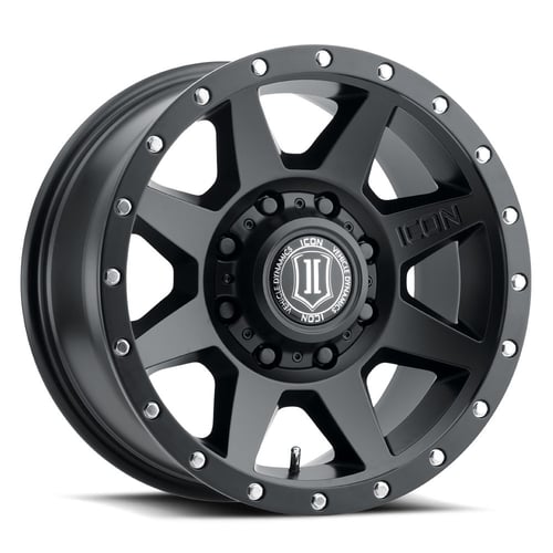 Icon Alloys: cerchio REBOUND HD 18×9 8×180 124.20 ET12 Nero