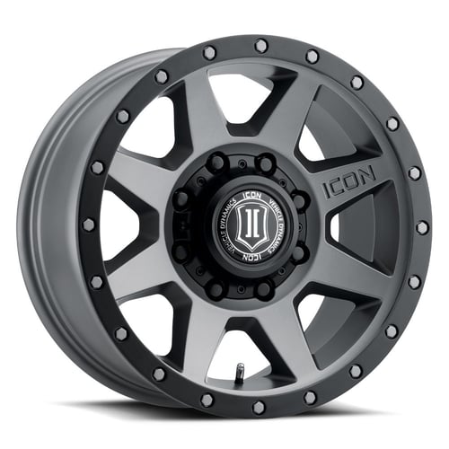 Icon Alloys: cerchio REBOUND HD 18×9 8×6.5 121.40 ET12 Titanium