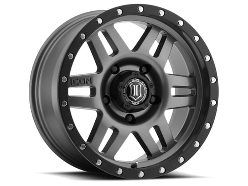 Icon Alloys: cerchio SIX SPEED 17×8.5 6×135 94.00 ET6 Gun Metal