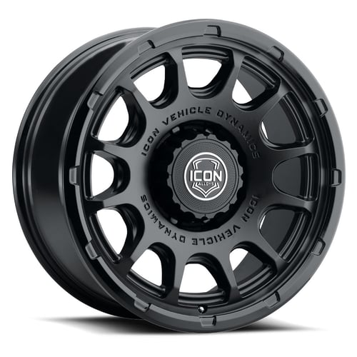 Icon Alloys: disk RANCHO 20×9 8×6.5 125.00 ET6 Černá