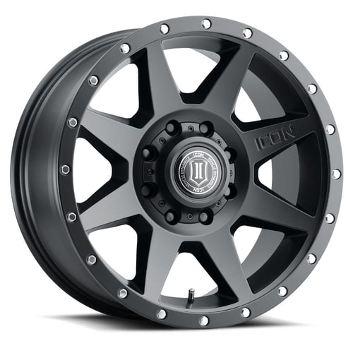 Icon Alloys: disk REBOUND 20×9 8×6.5 125.00 ET6 Černá