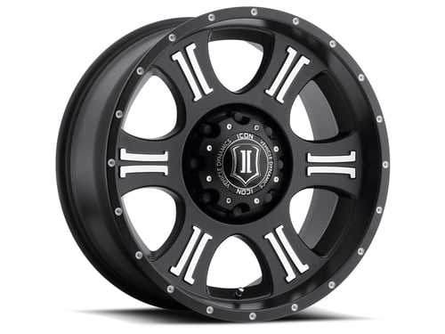 Icon Alloys: felga SHIELD 20×9 8×180 125.20 ET12 Czarna