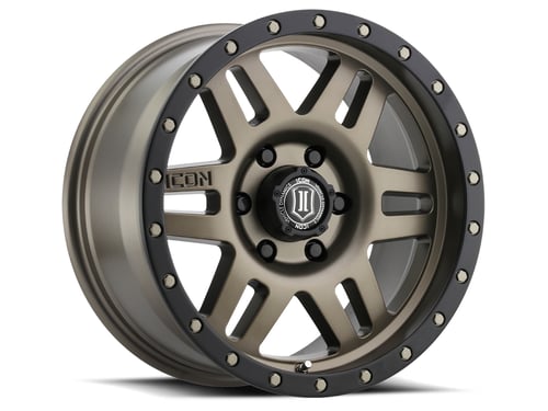 Icon Alloys: felga SIX SPEED 17×8.5 5×150 116.50 ET25 Brązowa
