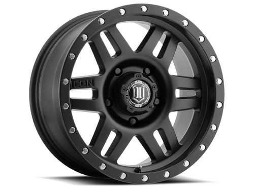 Icon Alloys: felga SIX SPEED 17×8.5 5×150 116.50 ET25 Czarna