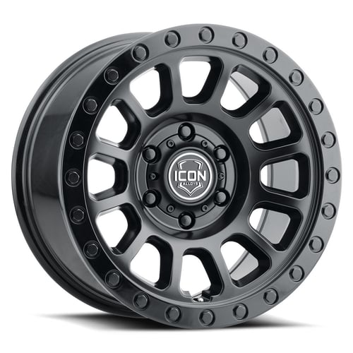 Icon Alloys: Felge HULSE 17×8.5 5×5 71.50 ET-12 Schwarz