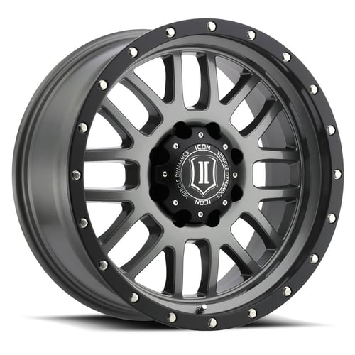 Icon Alloys: wheel ALPHA 20×9 8×6.5 125.20 ET19 Gun Metal