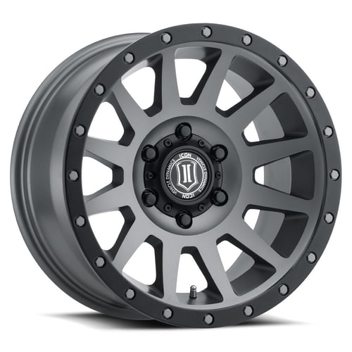 Icon Alloys: wheel COMPRESSION 18×9 5×150 110.10 ET25 Titanium