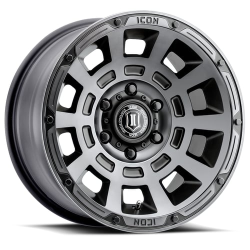 Icon Alloys: wheel THRUST 17×8.5 6×5.5 95.10 ET25 Black