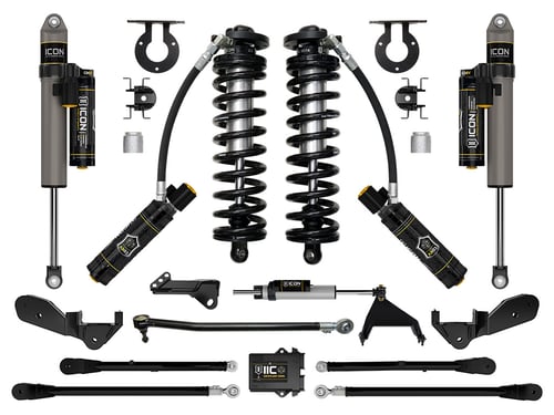 ICON: sada podvozku 2.5-3″ Stage 6 – 2023-26 Ford F-250/F-350 Super Duty 4WD