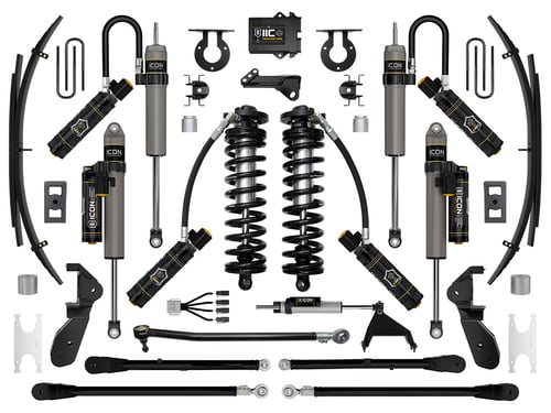 ICON: sada podvozku 2.5-3″ Stage 7 – 2023-26 Ford F-250/F-350 Super Duty 4WD