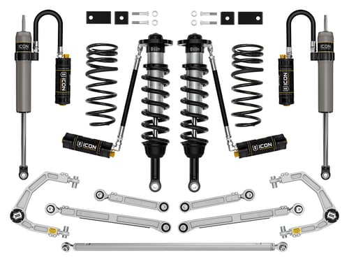 ICON: sada podvozku 3-4.5″ Stage 10 Premium CNC CDCV – 2023-25 Toyota Sequoia