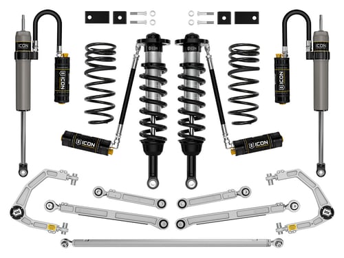 ICON: sada podvozku 3-4.5″ Stage 10 Premium CNC CDCV Trd – 2023-25 Toyota Sequoia