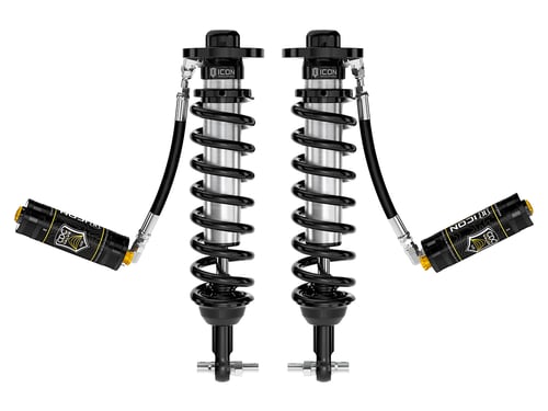 ICON: sada předních tlumičů 2.5 Series RR CDCV Coilover 3.5-4.5″/2.5-3″ lift – 2021-25 Ford F-150 4WD/Tremor