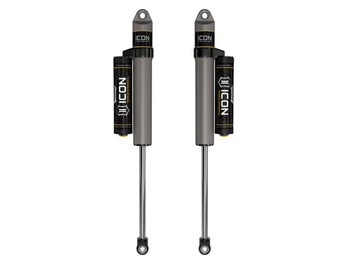 ICON: sada zadních tlumičů 2.5 Aluminum Series RR 0-3″ lift – 1999 – 2025 Ford F-250/F-350/F-450 Super Duty