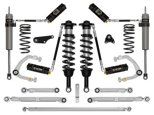 ICON: sistema sospensioni rialzato 1.25-3″ Stage 9 CDCV Premium CNC – 2024-25 Toyota Land Cruiser 250 Series
