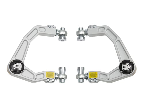 ICON: zestaw górnych przednich wahaczy Premium CNC Alu Delta Joint – 202019-21 Ford Ranger (zwrotnice ALU)