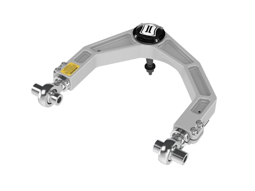 ICON: zestaw górnych przednich wahaczy Premium CNC Alu Delta Joint Pro – 2021-25 Ford F-150 Raptor