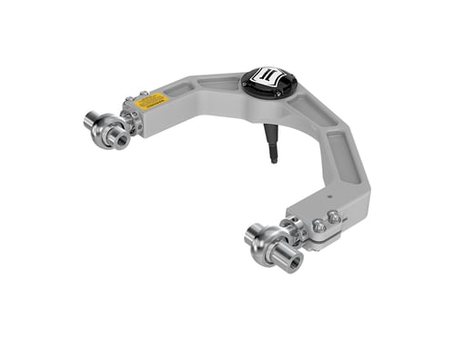 ICON: zestaw górnych przednich wahaczy Premium CNC Alu Delta Joint Pro – 2021-25 Ford F-150