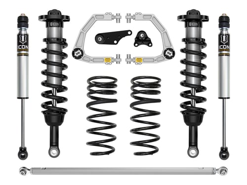 ICON: zestaw zawieszenia 1.25-3″ lift Stage 3 Premium CNC – od 2024 Toyota Land Cruiser 250 Series
