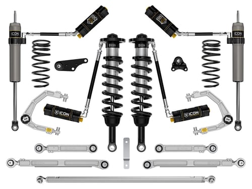 ICON: zestaw zawieszenia 1.25-3″ lift Stage CDCV 9 Premium CNC – od 2024 Toyota Land Cruiser 250 Series