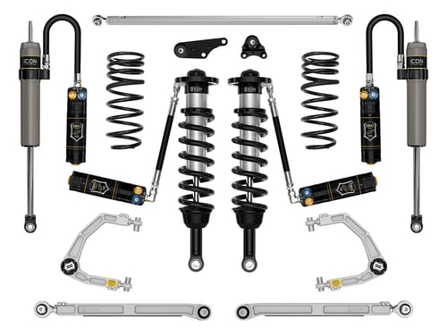 ICON: zestaw zawieszenia 1.25-3″ lift Stage 8 CDXS Premium CNC – od 2024 Toyota Land Cruiser 250 Series