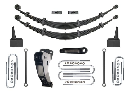 ICON: zestaw zawieszenia 6″ lift resor piórowy i blok – 2000-04 Ford F250/F350