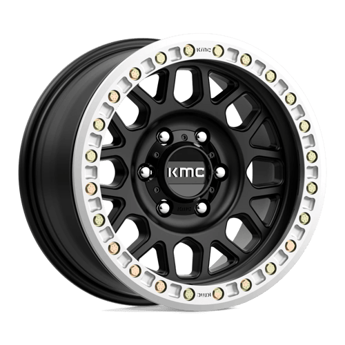 KMC: cerchio GRENADE DESERT BL 17X8.5 6X6.5 Nero +0