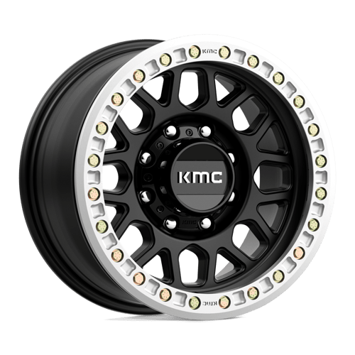 KMC: cerchio GRENADE DESERT BL 17X8.5 8X6.5 Nero +0