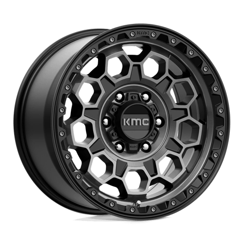 KMC: cerchio KM545 17X9 6X135 Nero 18MM