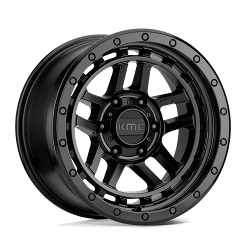KMC: felga KM540 17X8.5 6X4.5 Czarna 18MM CB 66.1