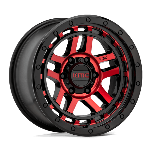 KMC: felga KM540 17X9 6X5.5 Czarna -12MM
