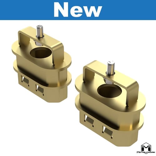 Metalcloak: front bump stop extension 2″ – 2014-18 Ram 2500 / 3500
