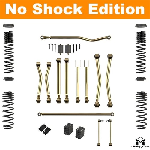 Metalcloak: kit sospensioni rialzo 2.5″ Game-Changer – dal 2021 Jeep Wrangler JL 392