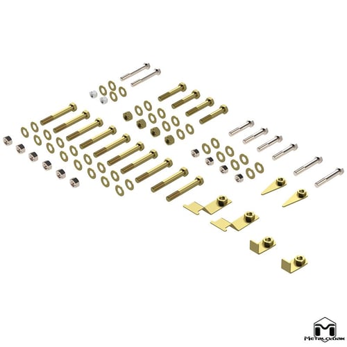 Metalcloak: kompletní sada šroubů podvozku třídy 8.8 – 2007-18 Jeep Wrangler JK