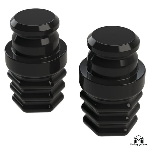 Metalcloak: odboje DuroSpring górne przednie (TJ tylne) – 1997-06 Jeep Wrangler TJ / 2004-06 Jeep Wrangler LJ / 2007-18 Jeep Wrangler JK / od 2018 Jeep Wrangler JL / od 2020 Jeep Gladiator JT