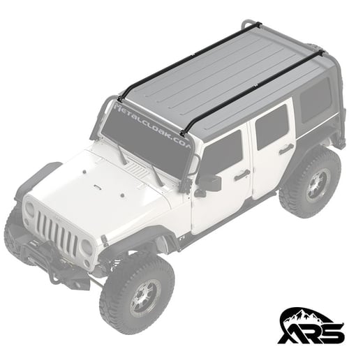 Metalcloak: Rocklander Dachträger-Traversen 4D – 2007-18 Jeep Wrangler JK