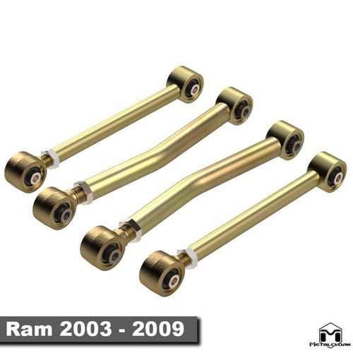 Metalcloak: sada nastavitelných předních ramen nápravy Duroflex – 2003-09 Ram 2500 / 3500