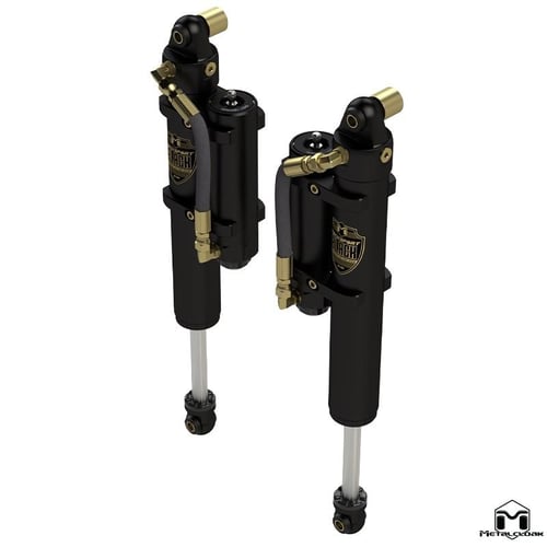 Metalcloak: sada zadních stavitelných tlumičů RockSport BLACK RR, zvýšení 4.5-5.5″ – od 2018 Jeep Wrangler JL