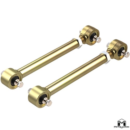 Metalcloak: Satz verstellbarer oberer hinterer Querlenker Duroflex – 1997-06 Jeep Wrangler TJ / 2004-06 Jeep Wrangler LJ