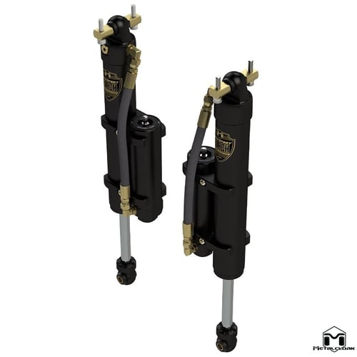 Metalcloak: set ammortizzatori posteriori RockSport BLACK RR Longer Travel lift 4.5-5.5″ – 2008-18 Jeep Wrangler JK
