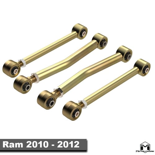 Metalcloak: Set verstellbarer vorderer Querlenker Duroflex – 2010-12 Ram 2500 / 3500