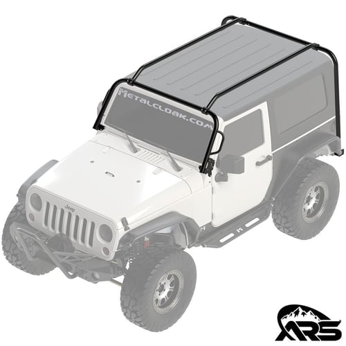 Metalcloak: sistema portapacchi Rocklander 2 porte – 2007-18 Jeep Wrangler JK