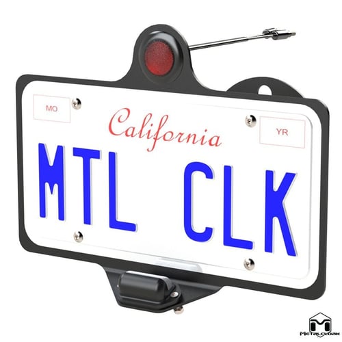Metalcloak: staffa riposizionamento targa dal paraurti alla ruota di scorta – 2007-18 Jeep Wrangler JK / 1997-06 Jeep Wrangler TJ / 2004-06 Jeep Wrangler LJ