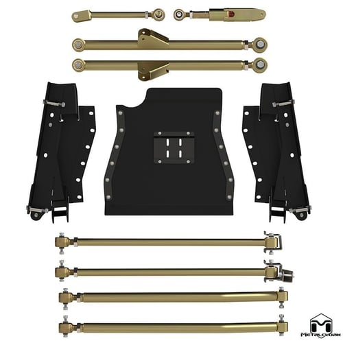 Metalcloak: suspension conversion kit for Radius Long-Arm Lock-N-Load – 2004-06 Jeep Wrangler LJ